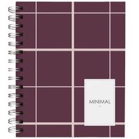 Cuaderno DGNOTTAS Espiralado A5 Tapa Dura Minimal