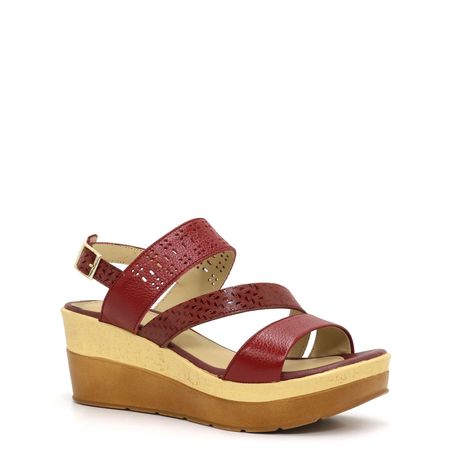 Sandalias para Mujer Par&ss KA22-INES Vino Talla 38