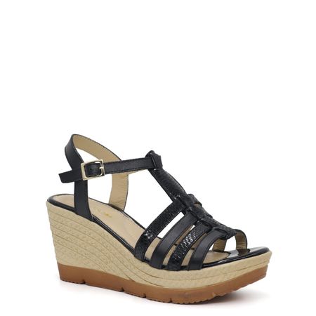 Sandalias para Mujer Par&ss KA21-7039 Negro Talla 36