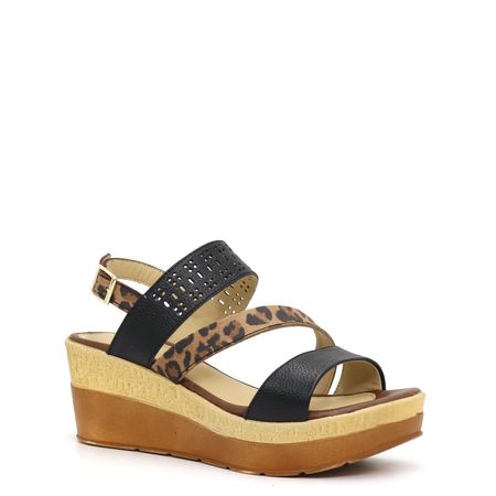 Sandalias para Mujer Par&ss KA22-INES Negro Talla 36