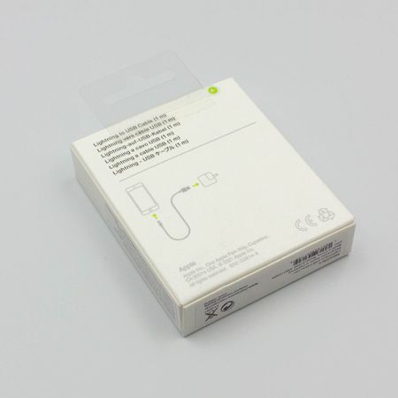 Cable De Datos Original 1 Mt Blanco En Caja Apple : Vizmark