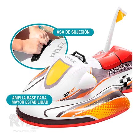 Juego de Agua Moto Inflable