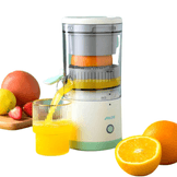 Exprimidor Eléctrico Portátil Recargable de Naranja y Frutas