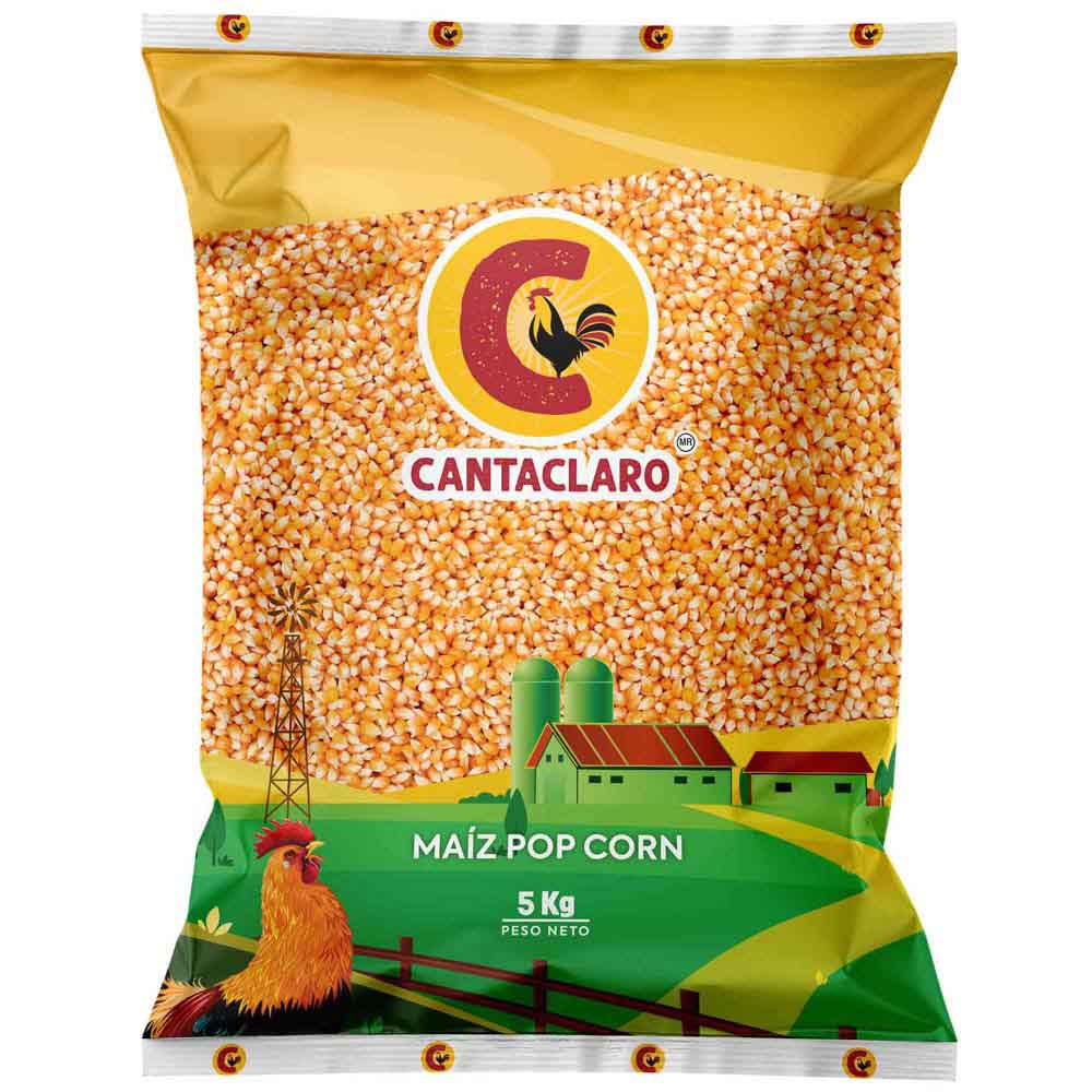 Maíz Pop Corn CANTACLARO Bolsa 5Kg