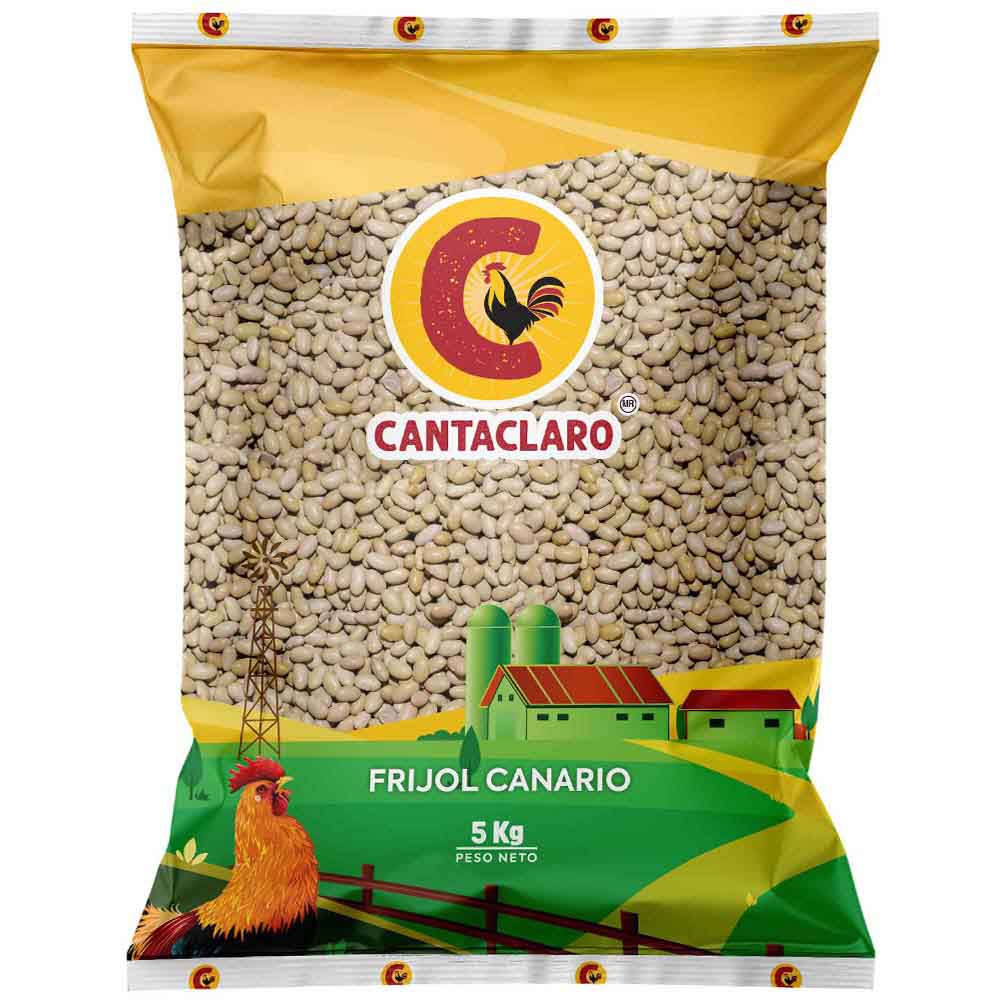 Frijol Canario CANTACLARO Bolsa 5Kg