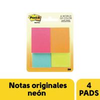 Notas Adhesivas POST-IT Colección Cape Town 4 Blocks