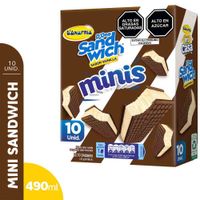 Helados D'ONOFRIO Mini Sandiwch Caja 10un