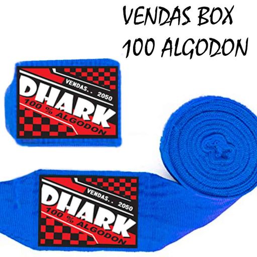 Vendas de Boxeo Dhark 100 % Algodón de Ancho 7cm x 4.5 mt de Largo