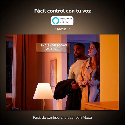 Bombilla Inteligente de filamentos PHILIPS HUE ST64 (E27 - Blanca