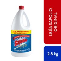 Lejía SAPOLIO Original Botella 2.5Kg