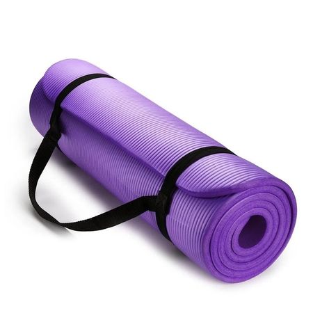 Colchoneta Yoga Mat Extra Gruesa 20 Mm Pilates Gym Azul I Oechsle - Oechsle