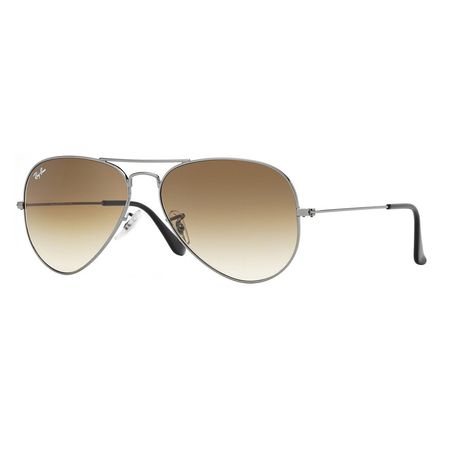 Lentes De Sol Ray Ban Aviador RB3025 004/51 Brown Degrade 58mm