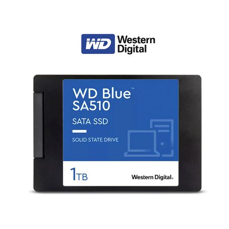 Unidad SSD Western Digital Blue SA510 1TB SATA 6Gbs 2.5 7mm
