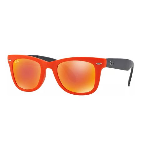 Lentes De Sol Ray Ban Wayfarer Fold RB4105 601969 Red 50mm