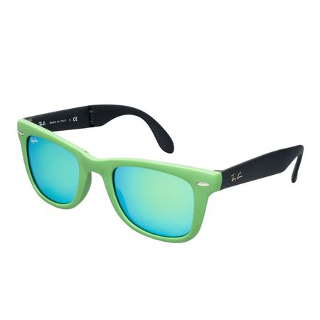 Lentes De Sol Ray Ban Wayfarer Fold RB4105 602119 Green 50mm