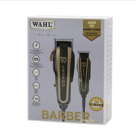 Maquina Wahl Combo Barber Legend + Hero - USA