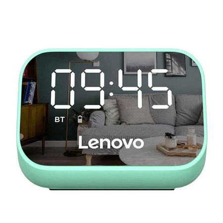 Reloj Parlante Lenovo Speaker BT TS13 Bluetooth Vintage Verde
