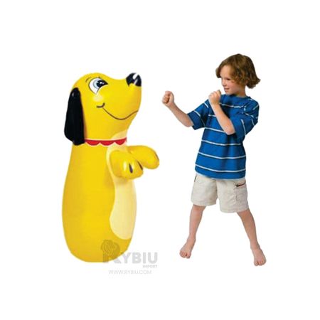 Muñeco Inflable de Perrito Porfiado