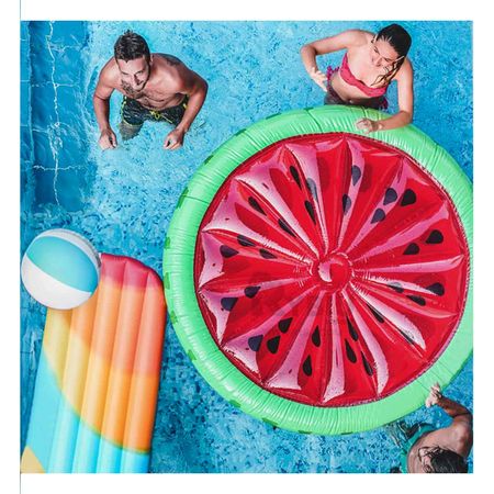 Colchoneta Inflable en Forma de Sandia