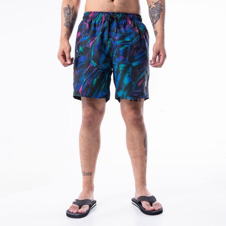 Short Sintetica Gzuck Two Deekey  Geometric Royal  28