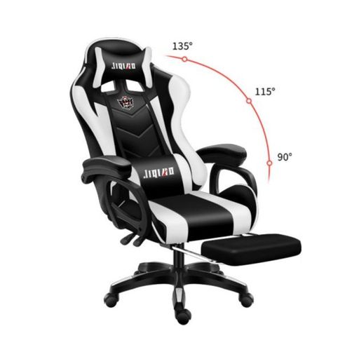 Silla Gamer RACING Blanco + Escritorio Gamer Fibra de Carbono – ProShopper  Perú