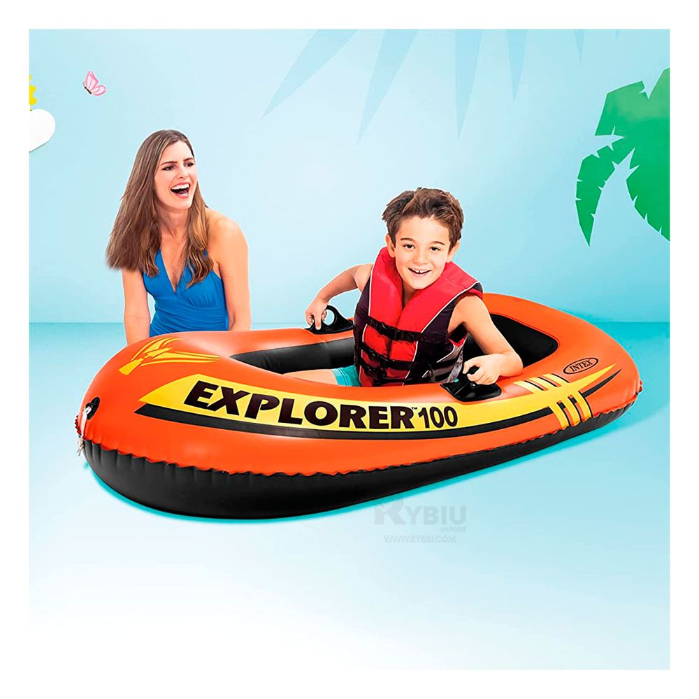 Inflable Bote para Rio Modelo Explorer 100 | plazaVea - plazaVea