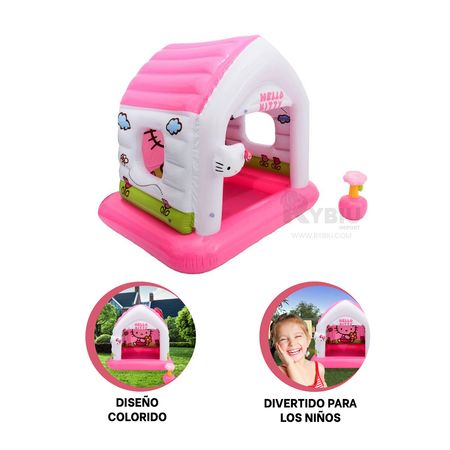 Juguete Casita Hello Kitty Hinchable