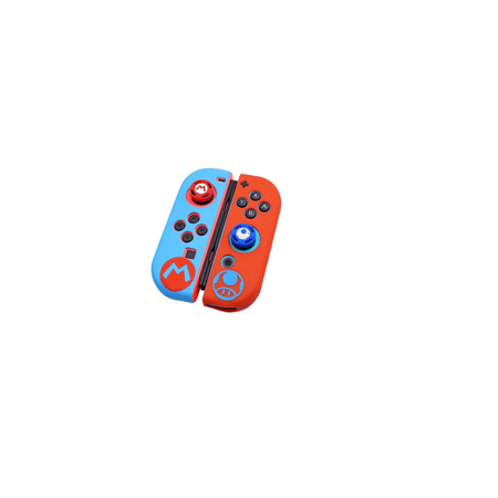 Funda Case Joystick con Grips para Nintendo Switch Mario Bross