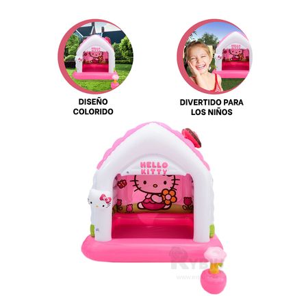 Juego Hello Kitty Casa Hinchable