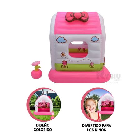 Inflable de Hello Kitty Casa para Niñas