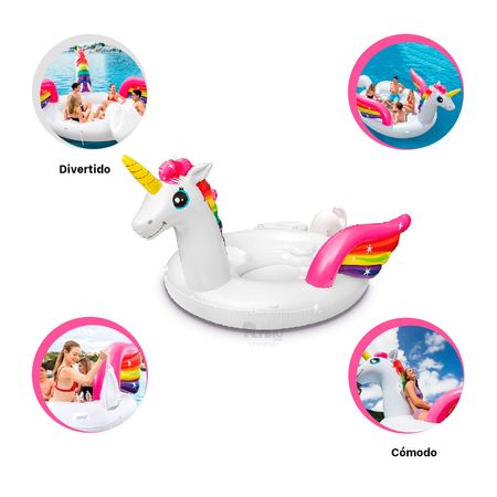 Unicornio de Fantasia Inflable