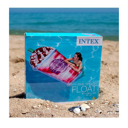 Helado Flotador Inflable Rosado 198 cm x 107 cm