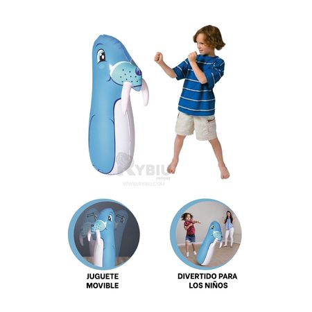 Inflable Antiestres Boxeador de Foca
