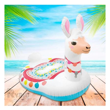 Flotador Inflable de Llama 94 cm x 135 cm x 112 cm