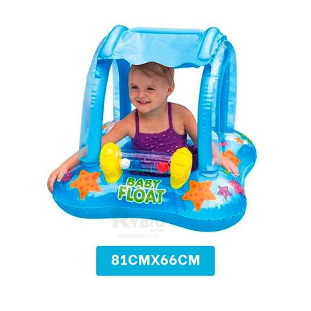 Juego Inflable para Bebe Celeste 81 cm x 66 cm