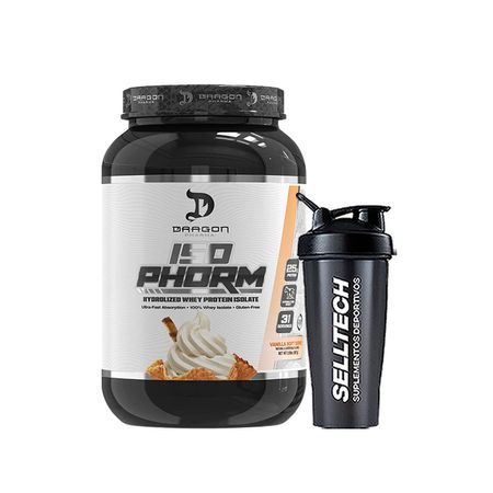 Proteína Dragon Pharma Isophorm 2lb Vainilla + Shaker | plazaVea ...