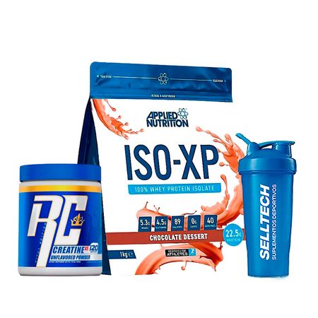 Pack Iso Xp 1Kg Chocolate + Creatina Ronnie Coleman 300gr