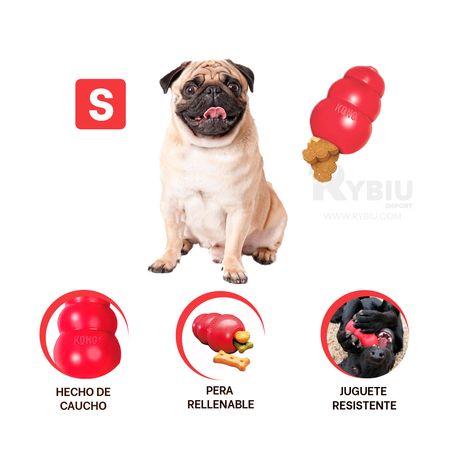 Juguete en Forma de Pera para Perro Talla S