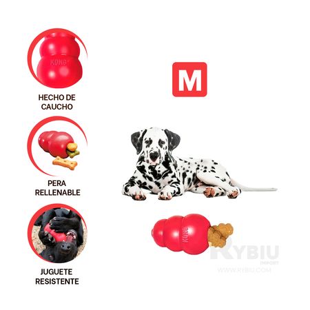 Pera de Caucho Rellenable Talla M