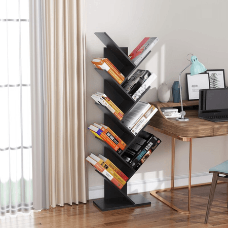 Librero Estante Moderno Bosco Blanco