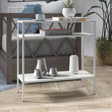 Mesa de Centro Decor Mesas Carrara Wood Mármol Blanco I Oechsle - Oechsle