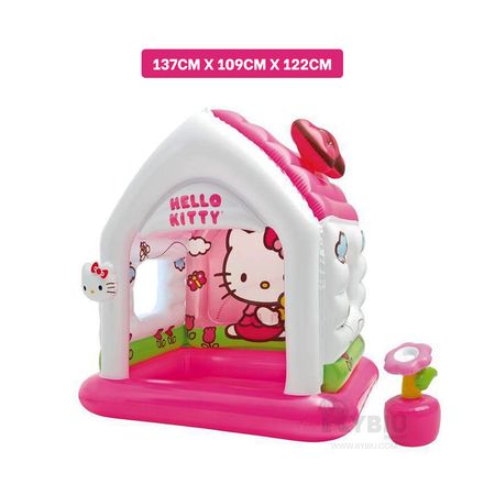 Juguete Casa Inflable de Hello Kitty