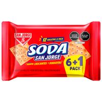 Galletas de Soda SAN JORGE Paquete 7un