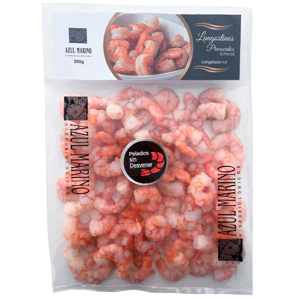 Langostinos Precocidos AZUL MARINO Bolsa 300g