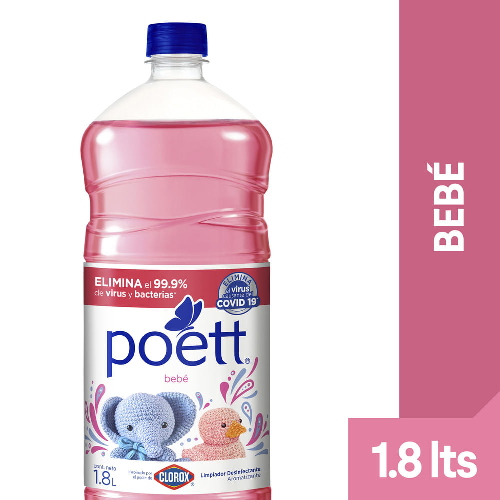 Limpiador POETT Bebé Botella 1.8L