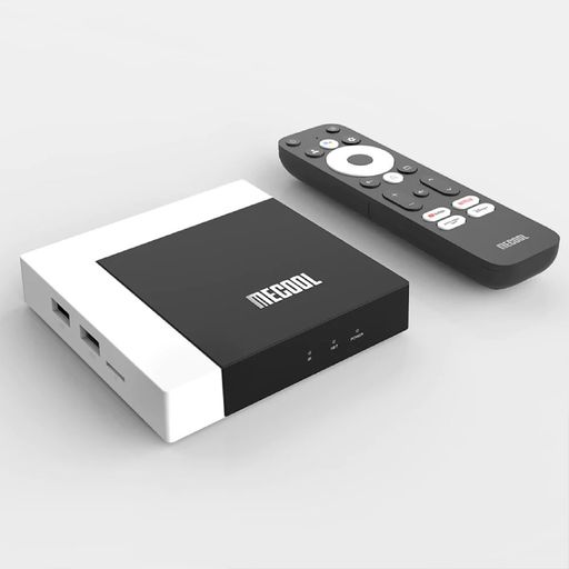 TV Box Mecool KM2 Plus con Android 11 Pack de dos unidades