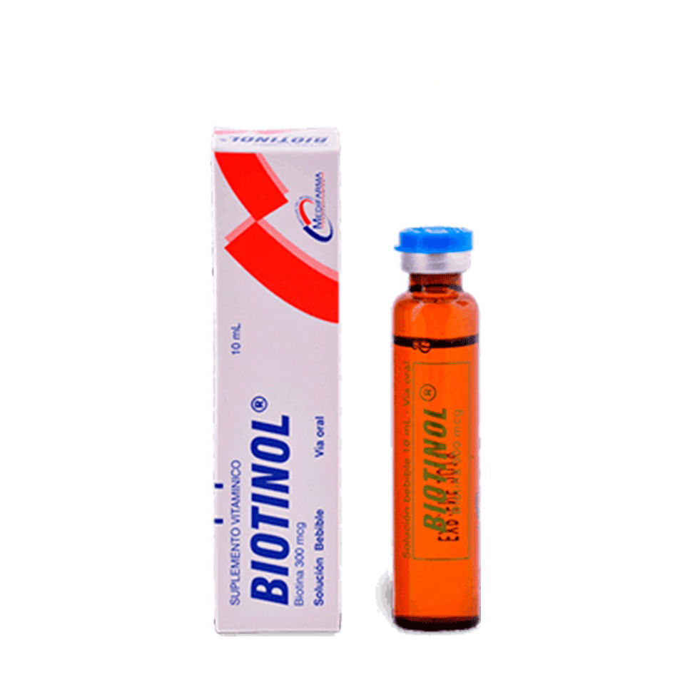 Biotinol 300mcg/10ml Solución oral