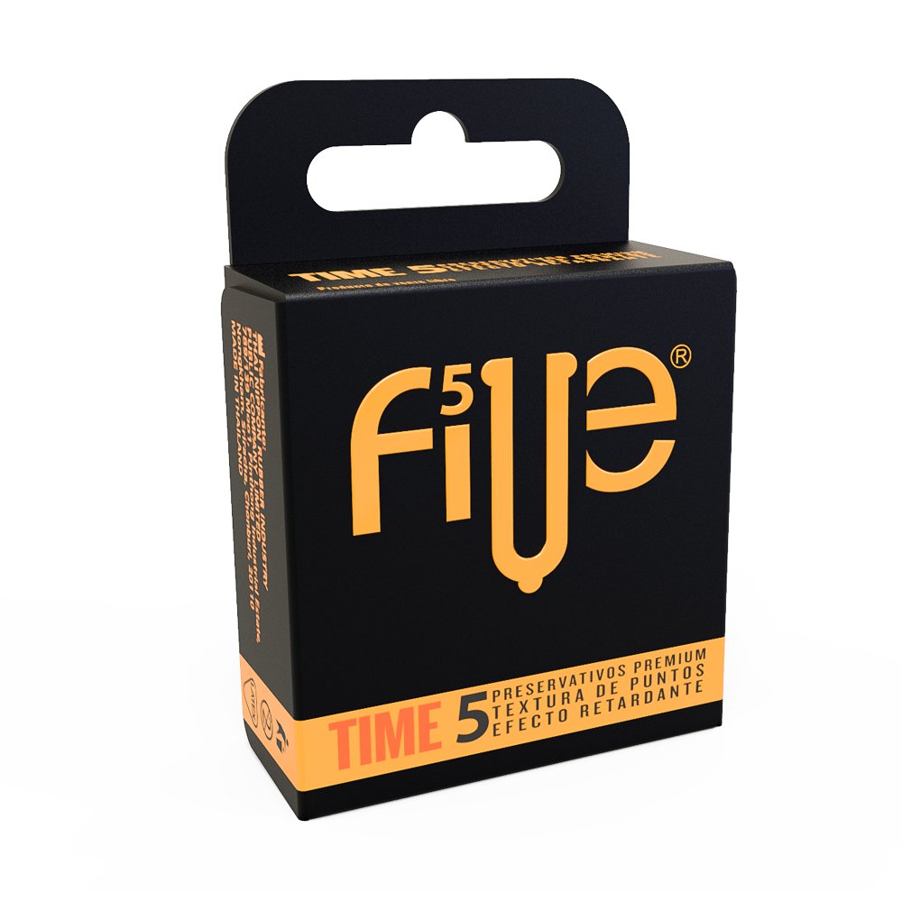 Preservativo Five Time 5 Efecto Retardante - Caja 5 UN
