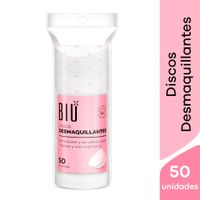 Discos Desmaquillantes Biu de Algodón - Bolsa 50 UN