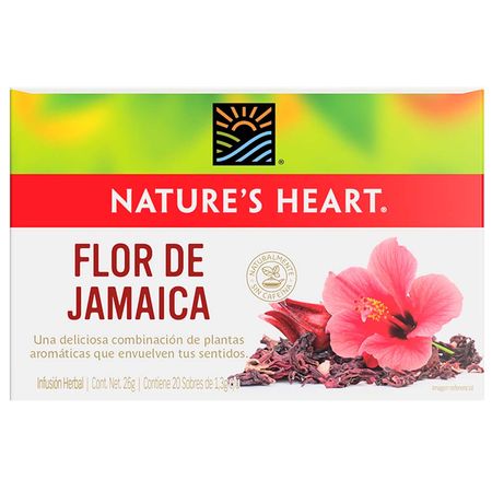 Infusión NATURE'S HEART Flor de Jamaica Caja 20un | plazaVea - Supermercado